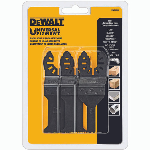 DEWALT TOOLS DWA4215 OSCILLATING 3-PC SET