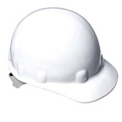 NORTH SAFETY PRODUCTS E2SW01A000 HARD HAT FRTBRIM NONSLOTTED 8RTCHT WHITE