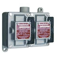 APPLETON ELECTRIC EDS210-R2 TUMBLER SWITCH EDS SERIES 2 GANGS 2-POLE