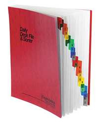 PENDAFLEX PFX11017 DESK FILE SORTER RED