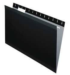 PENDAFLEX PFX415315BLA HANGING FILE FOLDERS BLACK PK 25