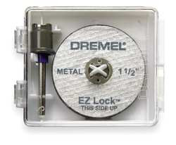 DREMEL EZ406-02 CUTOFF WHEEL MANDREL 1-1/2 IN