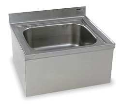 EAGLE GROUP F1916 MOP SINK STAINLESS STEEL 15 1/2 IN H