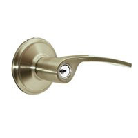SCHLAGE FA51V MER 619 MERANO ENTRY LEVER K4 S NICKEL