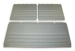 RUBBERMAID COMMERCIAL PRODUCTS FG4093L1GRAY PANELS BACK/SIDE PK3