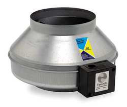 FANTECH FG6 INLINE CENTRIFUGAL DUCT FAN 6 IN DIA.