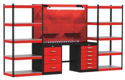 HALLOWELL FKOPENSTOR-SM-S WORKBENCHES COMPLETE