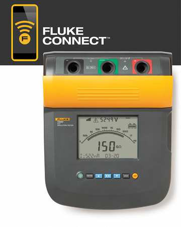 FLUKE FLUKE-1550C BATTERY OPERATED MEGOHMMETER,5000VDC