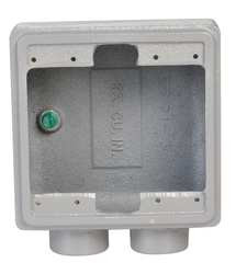 APPLETON ELECTRIC FSS-2-100 CAST DEVICE BOX FSS 2GANG 1 HUB M IRON