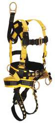 FALLTECH G8021S FULL BODY HARNESS S 425 LB. YLW/BLK