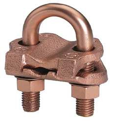 BURNDY GAR2229 PIPE GROUND CLAMP 1/0AWG 6.38IN
