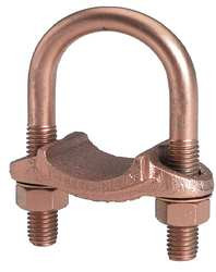 BURNDY GG181 PIPE GROUND CLAMP 2 IN