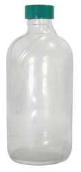 QORPAK GLC-02216 SAFETY COATED BOTTLE,480ML,NARROW,PK12
