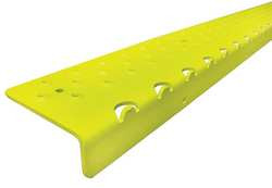 COLUMBUS MCKINNON NSN230 STAIR NOSING SAFETY YELLOW ALUM 4 FT W
