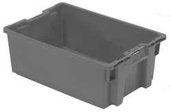 ORBIS GS6040-27 Grey STACK AND NEST BIN 23-5/8 IN GRAY