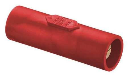 HUBBELL HBLDMR DOUBLE CONNECTOR 600VAC/250VDC RED