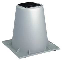 DIVERSITECH HPR-3 HEAT PUMP RISER 3 IN. GRAY