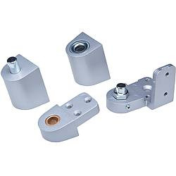 KABA ILCO IL-OP-15-LH-AL SETS OFFSET PIVOT HINGE HALF SURFACE 125 LB.