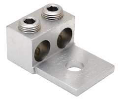 BURNDY K2A29U TWO CONDUCTOR LUGS 6AWG 2.56IN