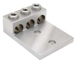 BURNDY K3A29U2N THREE CONDUCTOR LUG 6AWG 4IN