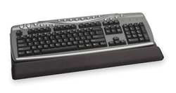 KELLYREST KCS51306 WRIST REST SOFT BACK BASE 19 BLACK BASE