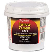 IMPERIAL MANUFACTURING KK0304 FURNACE CEMENT BLACK 32OZ