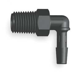 ELDON JAMES L2-4BN ELDON JAMES 1/8-27 NPT TO 1/4" BARBED EL