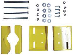 PS DOORS LSG-LP-2204 PCY MNT BRKT PWDR CT LARGE PIPE 2-4 IN DIA