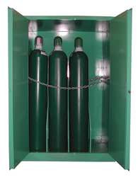 SECURALL MG109HFL MEDICAL GAS STORAGE CABINETS