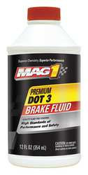 MAGLITE MGBF0122 BRAKE FLUID LIQUID CLEAR 12 OZ.