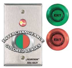 SECURITRON PB PUSH TO EXIT BUTTON WALL MOUNTED