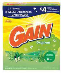 GAIN PGC 84910 POWDER LAUNDRY DETERGENT 91 OZ. PK 3