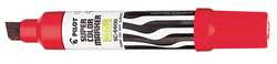 PILOT PEN CORPORATION PIL45300 PERMANENT MARKER, RED, CHISEL TIP, CAPPE