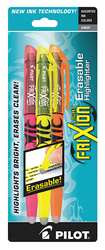 PILOT PEN CORPORATION PIL46507 HIGHLIGHTER SET,LIGHT ERASABLE,PK3