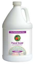 EARTH FRIENDLY PRODUCTS PL9665/04 LAVENDER HANDSOAP, GALLON BOTTLE, 4 BOTT