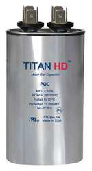 TITAN FASTENERS POC5A MOTOR RUN CAPACITOR 5 MFD 370V OVAL