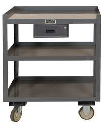 DURHAM MFG CO PSD-2430-3-D-95 DURHAM MFG. MOBILE SHOP DESK, DRAWER, 3 