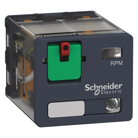 SCHNEIDER ELECTRIC RPM32F7 PLUG IN RELAY 11 PINS SQUARE 120VAC