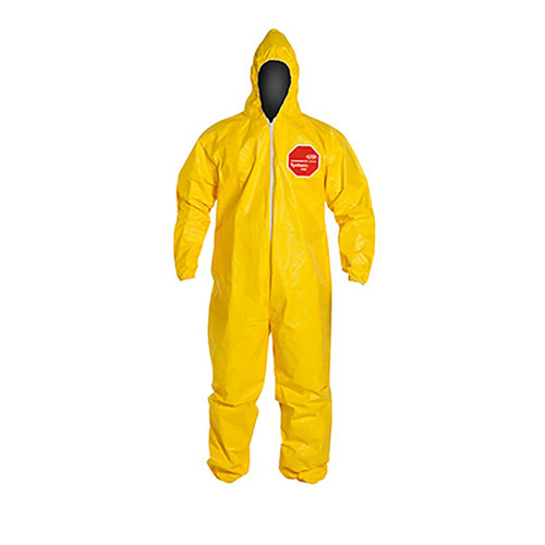 DUPONT QC127SYL7X001200 HOODED CR COVERALLS 7XL PK12