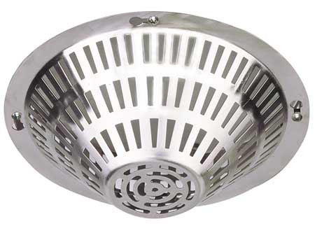 SAFETY TECHNOLOGY INTERNATIONAL STI-8200-SS SMOKE DETECTOR GUARD,SS,9 IN DIA