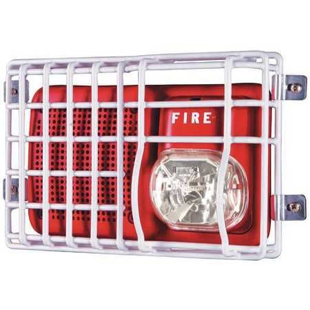 SAFETY TECHNOLOGY INTERNATIONAL STI-9717 AUDIBLE/STROBE GUARD STEEL WIRE FLUSH