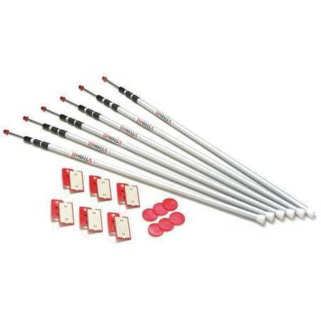 ZIPWALL SLP6 ZIPWALL® SPRING LOADED POLE KIT, AN