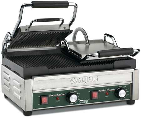 WARING COMMERCIAL WPG300 DUAL PANINI GRILL 240V