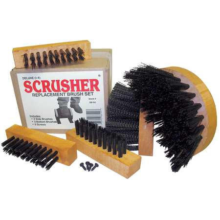 CHASEBURG MFG INC. SB-M1 BRUSH SET FOR STANDARD SCRUSHER