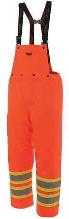 VIKING U6400PO-XXXL RAIN BIB 300D INSULATED ORANGE 3XL