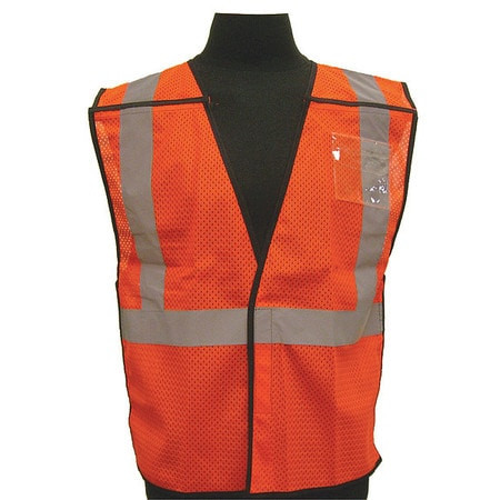 ML KISHIGO T517-L-XL HIGH VISIBILITY VEST CLASS 2 L/XL ORANGE