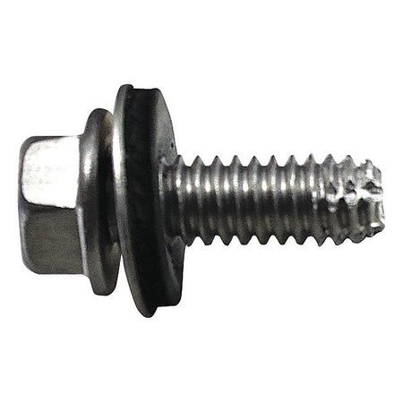 AMERICAN GARAGE DOOR TAPS1458W GARAGE DOOR FASTENERS 1 IN. PK24