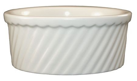 ITI SOFS-8-AW SOUFFLE SWIRL DISH 8-1/2 OZ AM WHT PK12