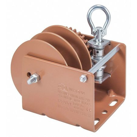DUTTON-LAINSON WG1500 1500LB WORM WINCH  SPLIT -LOOP0