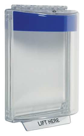 SAFETY TECHNOLOGY INTERNATIONAL STI-13010NB UNIV STP COVER BLUE 8-1/8X5-5/16X2-1/8IN